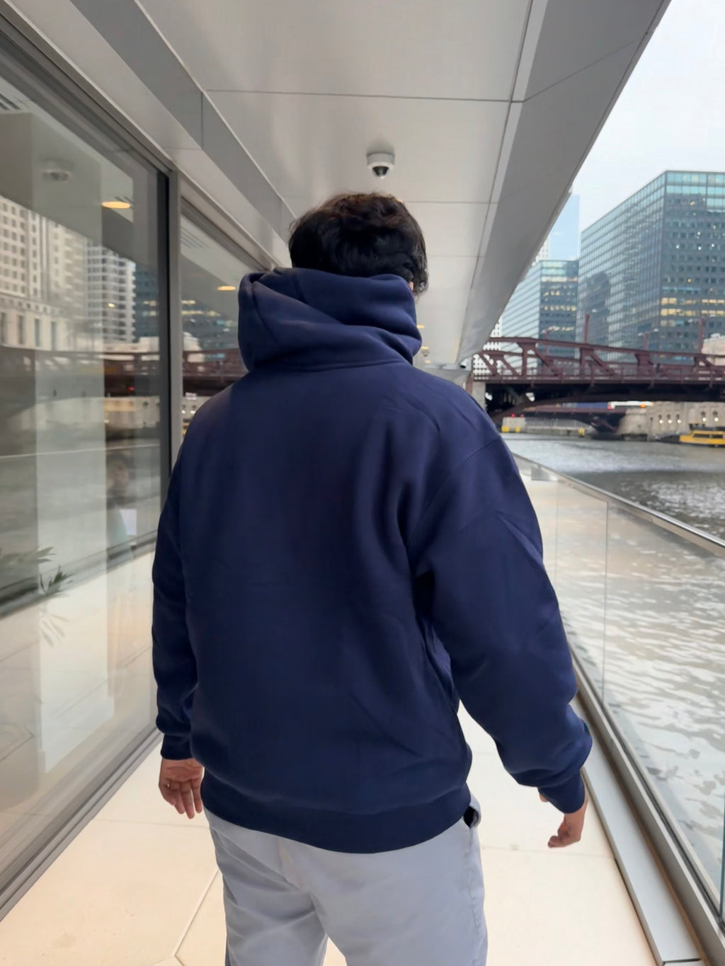 Embroidered Christmas Bear Hoodie – Cute Holiday Gift Hoodie, & Christmas Sweatshirt